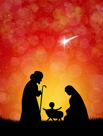 Mary, Joseph and Jesus